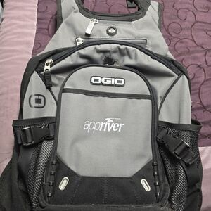 OGIO Charcoal and Black Men's Backpack